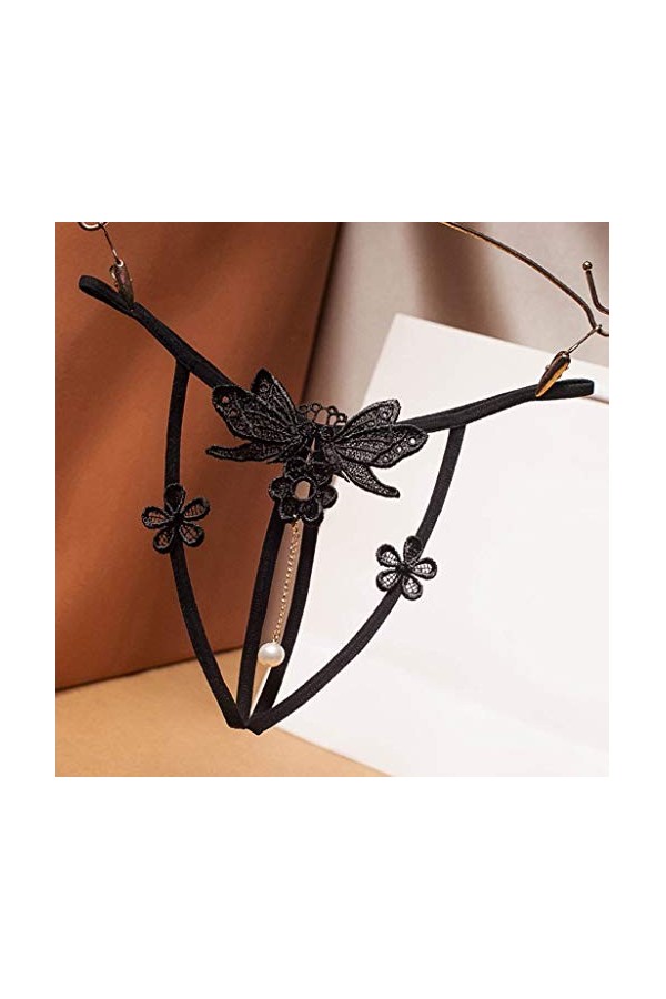 Générique Lingerie Sexy Femme Body et Combinaison Pantalon Dentelle Culotte Thong Dames Thong sous-vêtements Sexy Femmes Brie