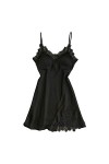 Kwatieh Costume Pyjama Femme Sexy - Combinaison Femme Sexy Saint Valentin éRotique Lingerie Femme Dentelle Chemise De Nuit Fe