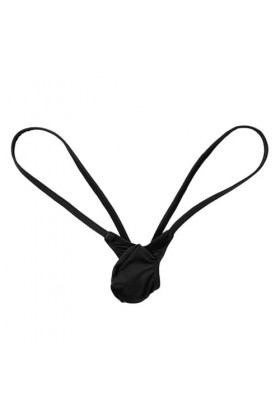 Legou String pour homme - Couleur unie - Sexy - String, bleu, taille unique