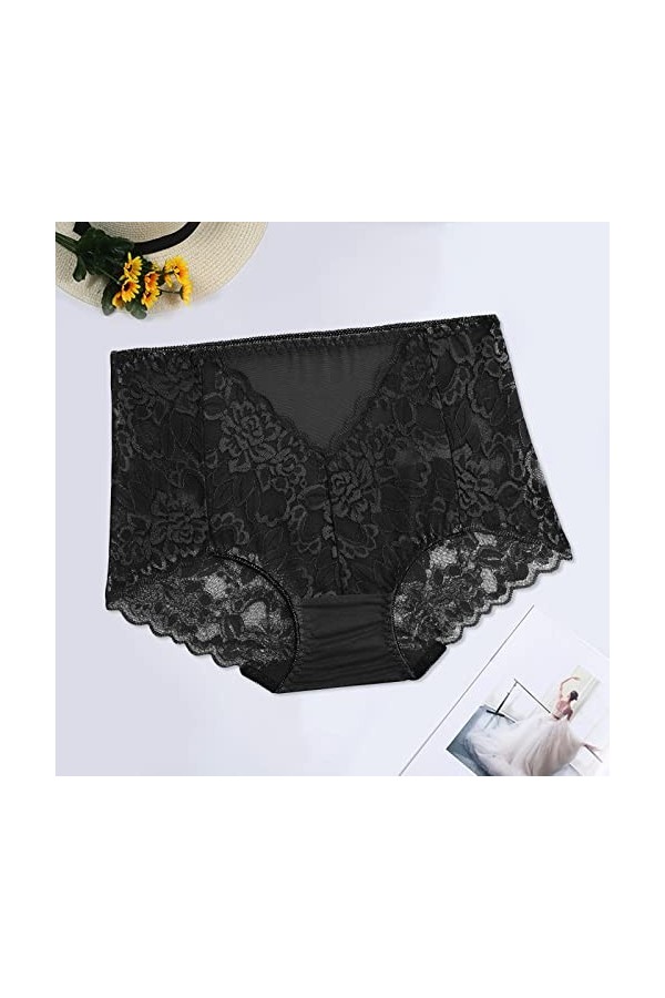 Lingerie Femme Sexy Ensemble Homme Sexy Hot y25k Femmes Dentelle Boyshort Sexy Culotte Florale Taille Basse sous-vêtements Da