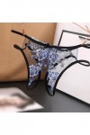 Lingerie Femme Sexy Ensemble Homme Sexy Hot y20.k Culotte Taille Basse en Maille pour Femme Ensemble Cérémonie Blue, One Siz