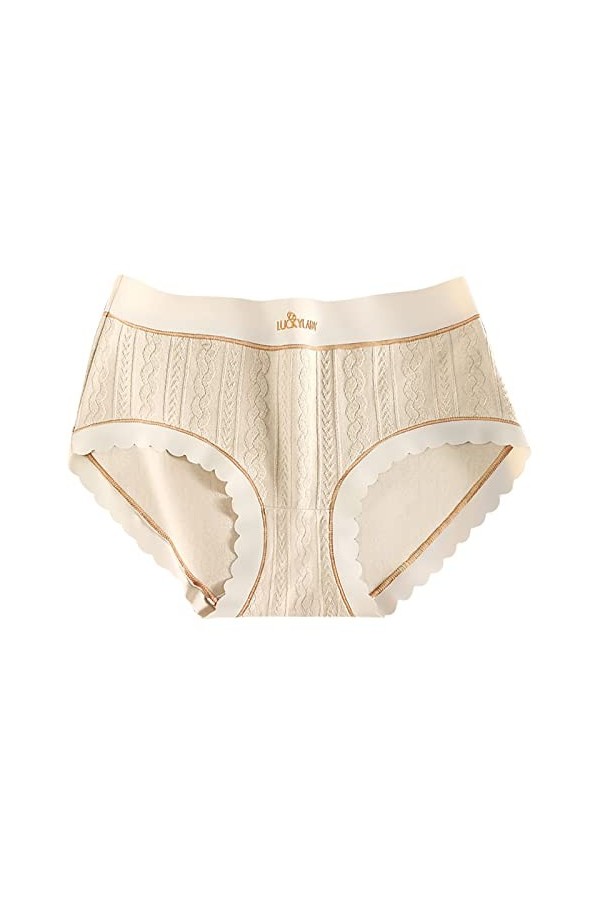 Today Deals of The Day Rangement Culotte Les Femmes à la Taille sont en Coton évider et soulever Les Fesses Pure Brief Culott