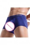 Caleçon pour homme - Boxer pour homme - Personnalité - Slip extensible - Sous-vêtements éléphants - Boxer sexy pour homme, am