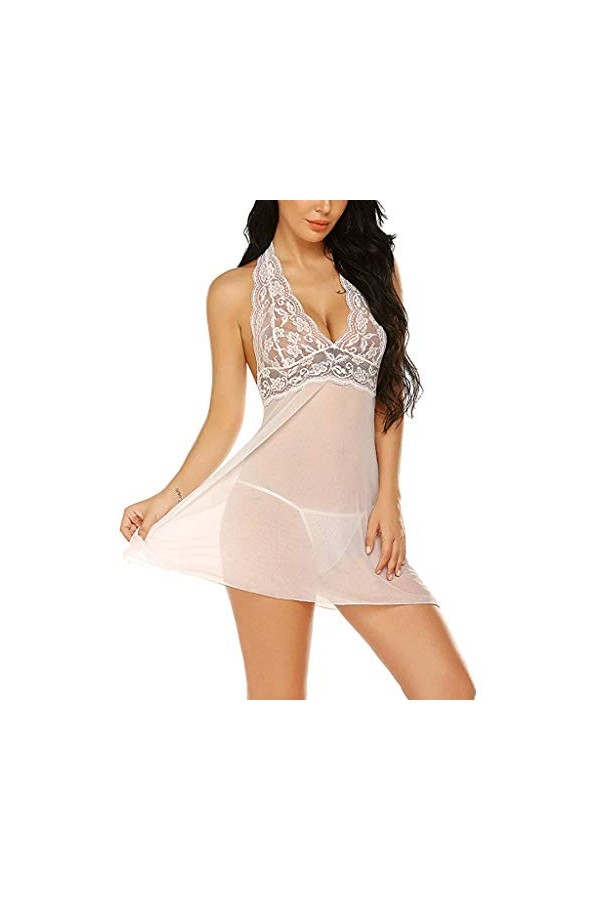 Lingerie Sexy Femme Coquine Hot Grande Taille Femmes Sexy Lingerie Set Nightdress Pyjama Dentelle Sling sous-vêtements Nuiset