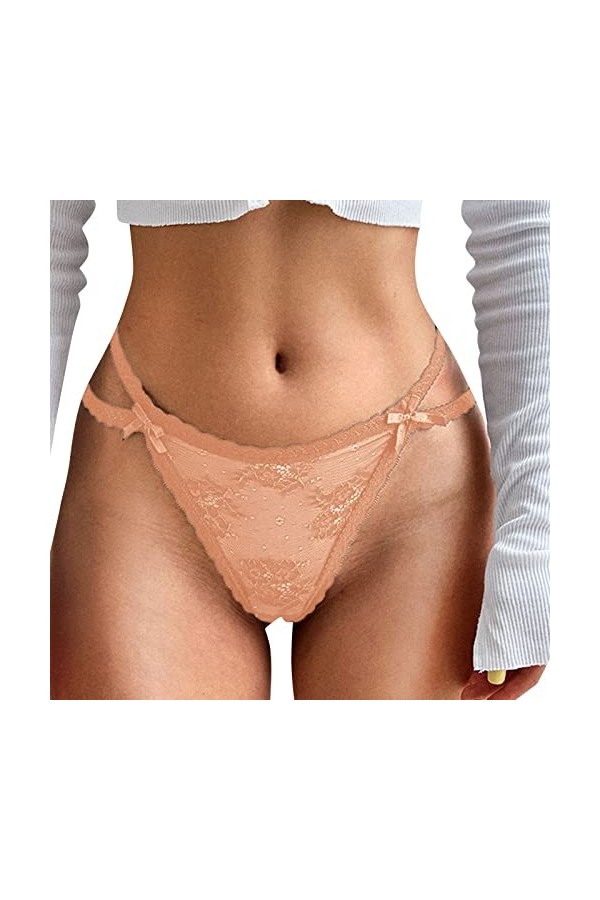 PANPANY Culottes pour Femme Confortables Multicolore Panties Soutien-Gorge Dentelle Culottes Slips sans Couture sous Vetement