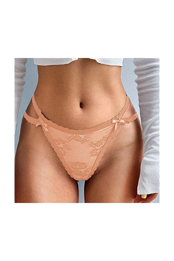 PANPANY Culottes pour Femme Confortables Multicolore Panties Soutien-Gorge Dentelle Culottes Slips sans Couture sous Vetement