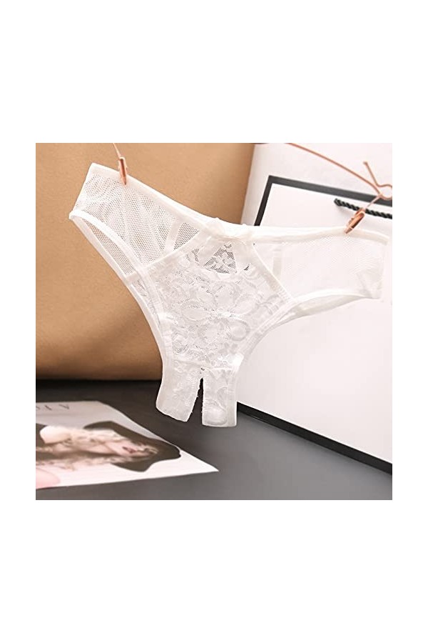 Générique Lingerie Sexy Ouverte Derrière Bas Culotte Ouverte Culotte Dentelle Culotte Sexy sous-vêtements pour Femmes Accesso