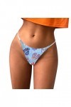Lingerie Femme Sexy Ensemble Homme Sexy Hot y2*k Femmes Falg Imprime Culotte String Couleurs Optiont Lingerie Sexy G String T
