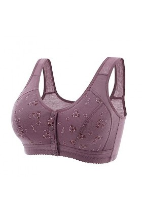 Soutien-gorge de sport classique avec fermeture frontale - Soutien-gorge sexy - Pour robes dos nu - En cuir verni - Bretelles