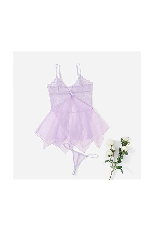 Lingerie Femme Sexy Ensemble Homme Sexy Hot y20k Femmes Dentelle Fluoroscopie Beauté Tulle Élégante Rêverie Lingerie Sexy Lin