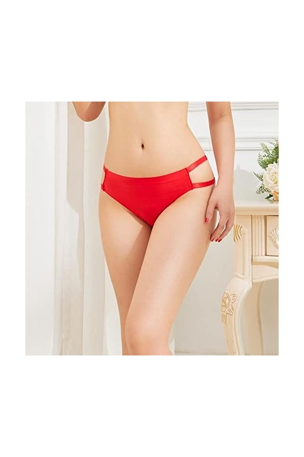 Lingerie Femme Sexy Ensemble Homme Sexy Hot y*2k Femmes sous-vêtements Solides Culottes Respirantes No Show Ice Silk Thongs f