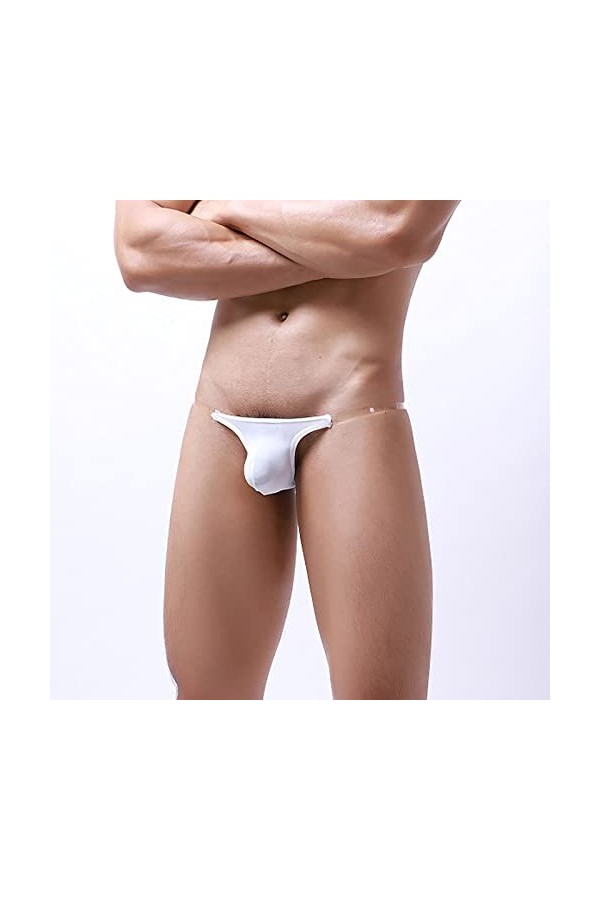chiphop Männer Unterwäsche Übergrößen Paquet de String Gland Sexy pour Hommes Culotte Respirante Pochette Couverte Herren Nyl