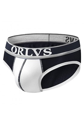 BOTCAM Boxer pour homme amusant - Sous-vêtements en maille - Forme basse - Slip sexy - Pour homme - Grande taille, gris, XL