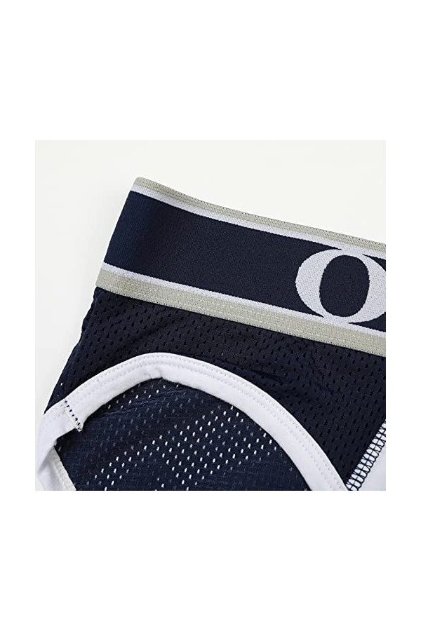 BOTCAM Boxer pour homme amusant - Sous-vêtements en maille - Forme basse - Slip sexy - Pour homme - Grande taille, gris, XL