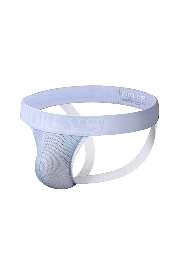 BOTCAM Culotte homme 6 slips en maille taille basse, sexy et respirante pour homme boxer homme taille L, Blanc., XL