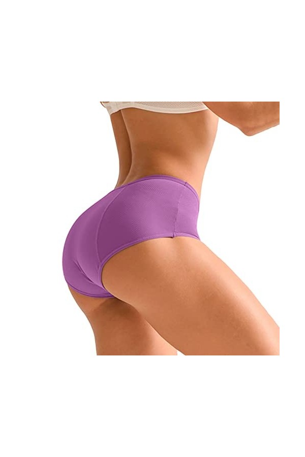 Culottes Menstruelles Ultra Absorbante Taille Basse Panty Tentation Leakproof Lingerie Étanches Tangas Period Physiologiques 