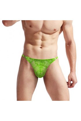 Lingerie Femme Sexy Ensemble Homme Sexy Hot y20.k sous-vêtements pour Hommes Fit Translucide Glace Soie Taille Basse Boucle G