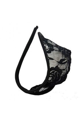 Lingerie Femme Sexy Ensemble Homme Sexy Hot y20k Pantalon C pour Hommes T-Back Dentelle sous-vêtements Sexy De Sexy Black, O