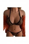 Lingerie Femme Sexy Ensemble Homme Sexy Hot y*2k Lingerie Sexy pour Les Femmes Ensemble de Lingerie Deux pièces Soutien-Gorge