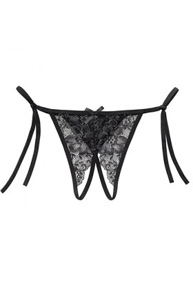 ADMAY 2023 New y22k Style Lingerie Femmes String Sexy Transparent Tentation Culotte String Dentelle Pantalon Dames Mémoires C