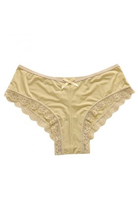 Mosstars Culotte sous-Vetements Culotte Taille Basse Tanga Sexy Culotte en Dentelle pour Femmculottes pour Femmes Crochet Den