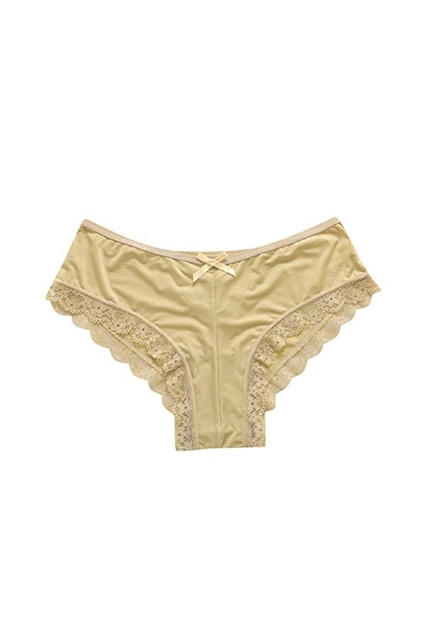 Mosstars Culotte sous-Vetements Culotte Taille Basse Tanga Sexy Culotte en Dentelle pour Femmculottes pour Femmes Crochet Den