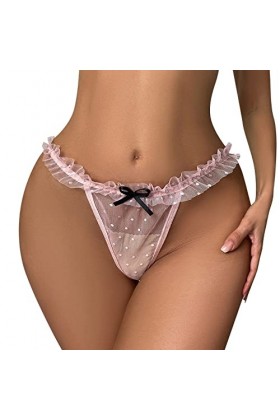 Générique Culotte sans Couture Femme Creux Stringthong Taille Basse Absorbante Slips Haute Tangas Culotte De Bikini Pas Cher 