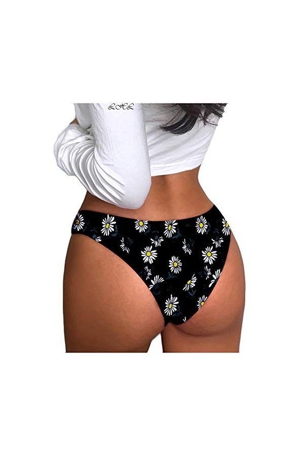 Lingerie Femme Sexy Ensemble Homme Sexy Hot y.2k sous-vêtements Imprimer 1 pièces Culottes Sexy Bas de Taille Femmes Briefs L