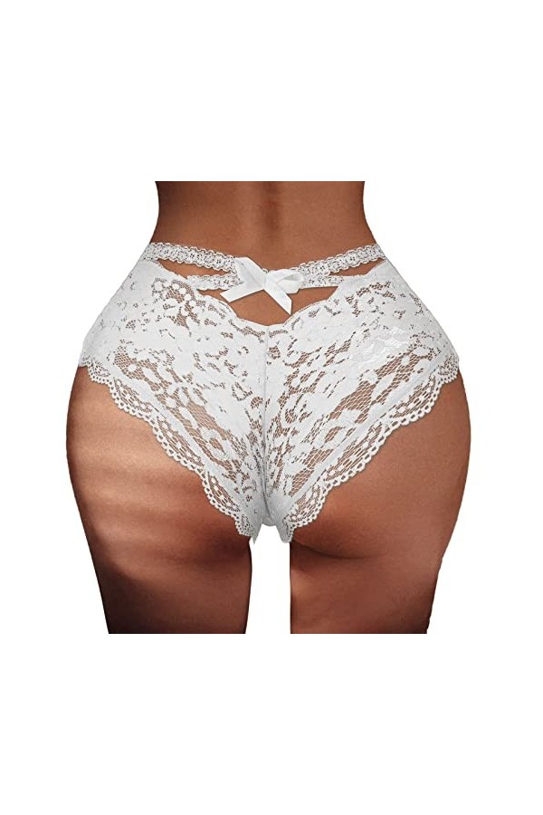Lingerie Femme Sexy Ensemble Homme Sexy Hot y2*k Fluoroscop Sexy Et Attrayant pour Femmes Taille Basse Et Beau Pantalon en Fo