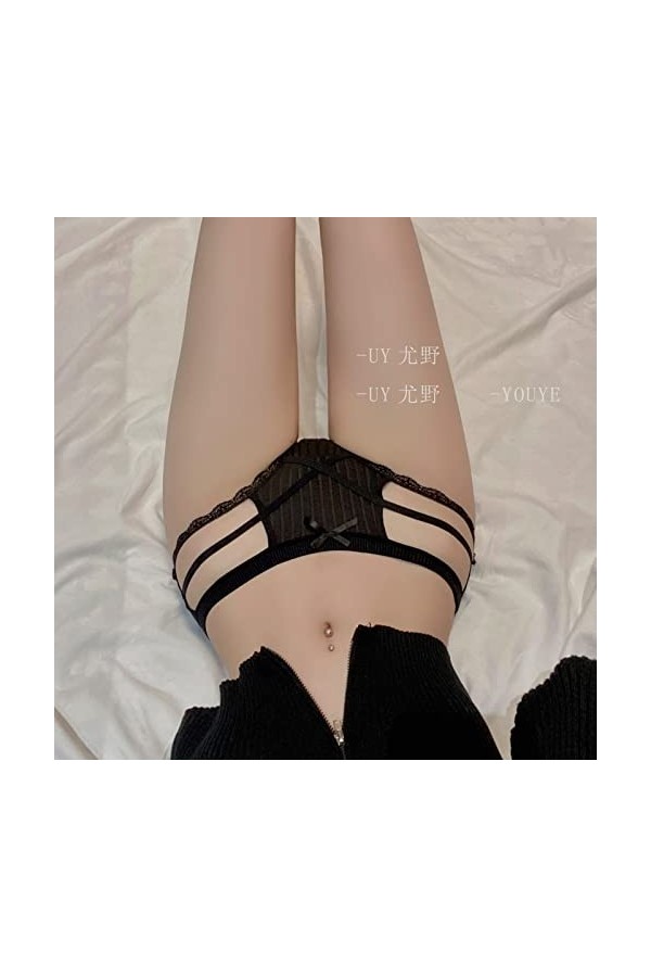 Lingerie Femme Sexy Ensemble Homme Sexy Hot y*2*k Ballet Dentelle sous-Vêtements Femme Sexy Désir Creux Mince Ceinture Respir