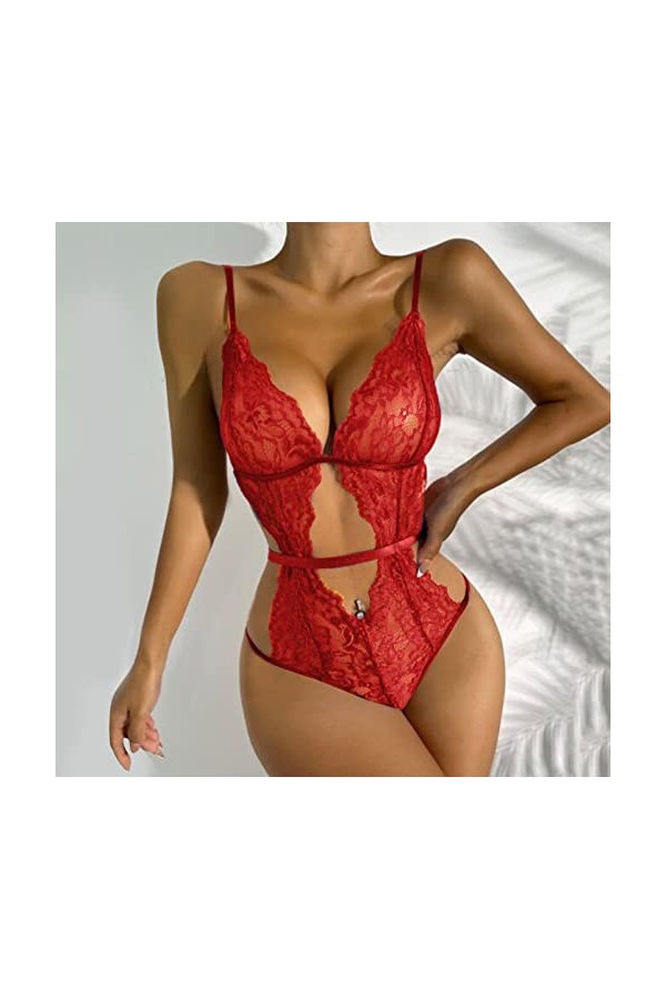 Générique Lingerie Sexy Tenue Erotique Seduction Uniforme Femme Costumes Vêtement de Nuit Body Sexy Underwear Set pour Cospla