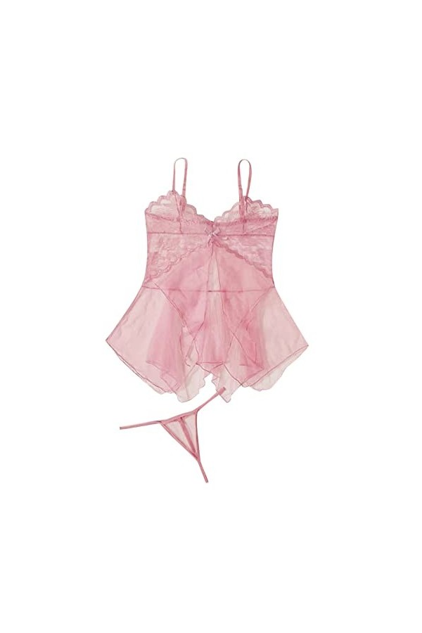 Lingerie Femme Sexy Ensemble Homme Sexy Hot y20k Femmes Dentelle Fluoroscopie Beauté Tulle Élégante Rêverie Lingerie Sexy Lin