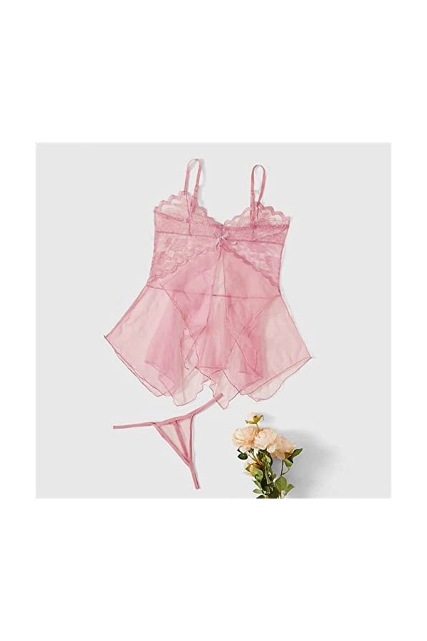 Lingerie Femme Sexy Ensemble Homme Sexy Hot y20k Femmes Dentelle Fluoroscopie Beauté Tulle Élégante Rêverie Lingerie Sexy Lin