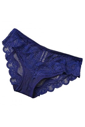 BIISDOST Voile-Through Lingerie Dentelle Respirable Sexy Briefs Mode sous-vêtements Culottes Femmes Combinaison Sexy Hot Dar