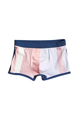 Boxer de sport en coton pour homme - Confortables - Sous-vêtements stretch - Pour homme, A2 rose., L