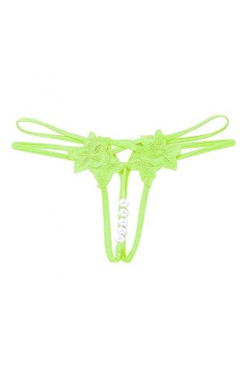 Générique Culotte Tanga Dentelle Strings et Tangas sous-Vêtements Respirant String Ouvert Femme Sexy Hot Culotte Dentelle Sex