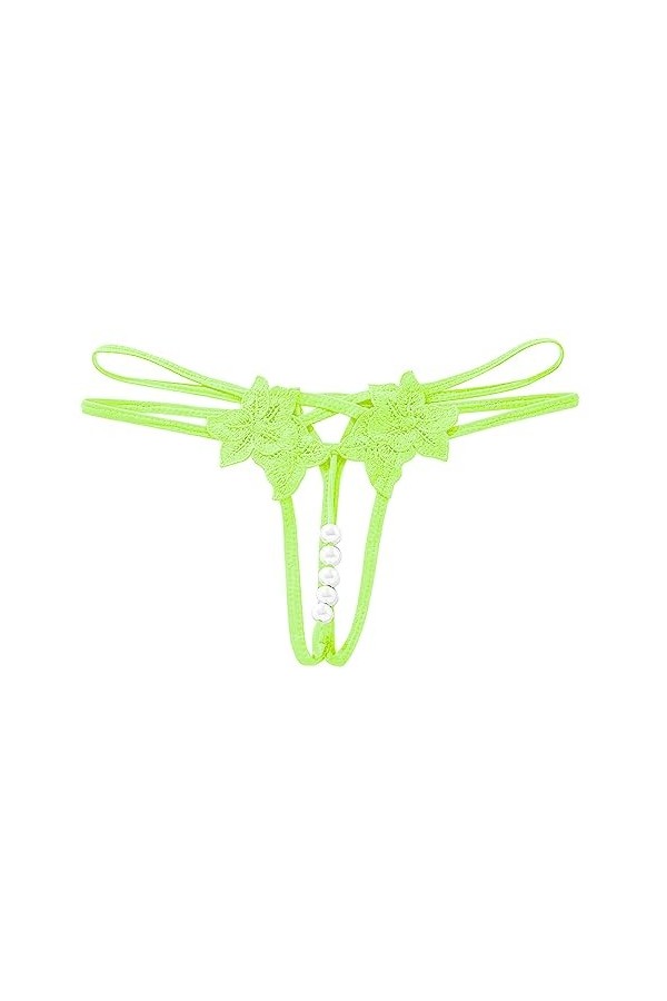 Générique Culotte Tanga Dentelle Strings et Tangas sous-Vêtements Respirant String Ouvert Femme Sexy Hot Culotte Dentelle Sex