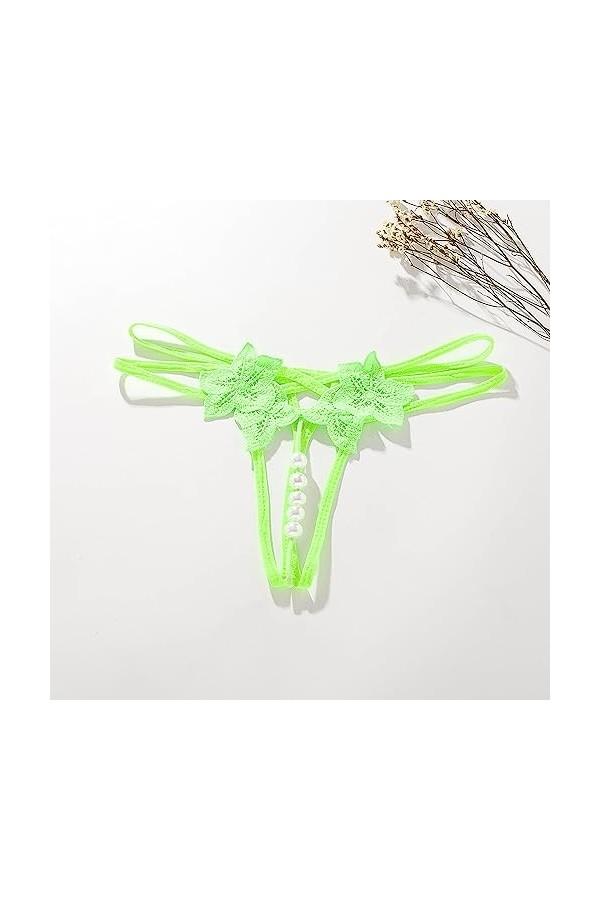 Générique Culotte Tanga Dentelle Strings et Tangas sous-Vêtements Respirant String Ouvert Femme Sexy Hot Culotte Dentelle Sex