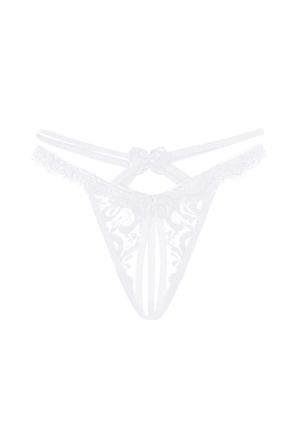 Générique Culotte Invisible Femme SFemmeCouture Strings et Tangas Nuisette sous Vêtements Sensuelle String Ficelle pour Femme