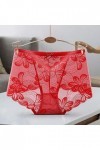 MKIUHNJ G String Filebreifs Taille Femmes Plus Open Top Sexy Bas Culotte Lingerie Femme Sexy, rouge, XL