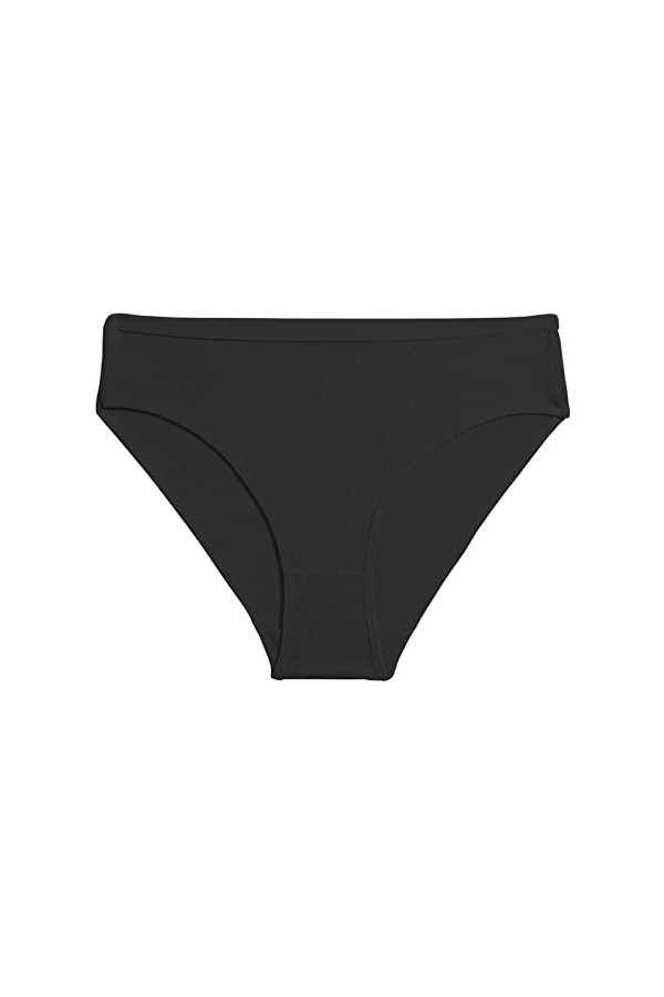 Slips pour Femme en Pur Coton et Soie Culotte Stretch Pantalons Triangle Taille Haute Shorts Couleur Unie Tangas Chic String 