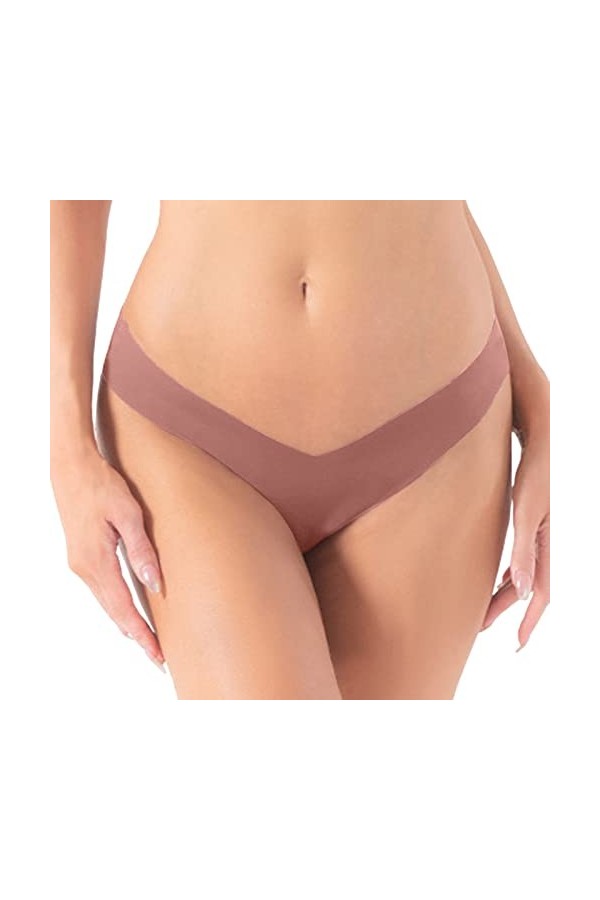 Culottes Couleur Unie Femme Pantalons Triangle Stretch Slips de Absorbante Menstruelle 2023 Nouveau en Pur Coton et Soie Stri