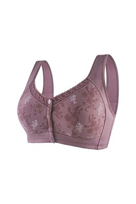 CUTeFiorino Soutien-gorge rembourré sans anneau en acier pour femme - Dos en T fermé - Grande taille - Sans coutures - Sans d