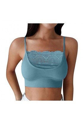 Lingerie Femme Sexy Ensemble Homme Sexy Hot y.2k Strapless Vest Bralette Femmes Ajustement Bras Pousser vers Le Haut Sticky E