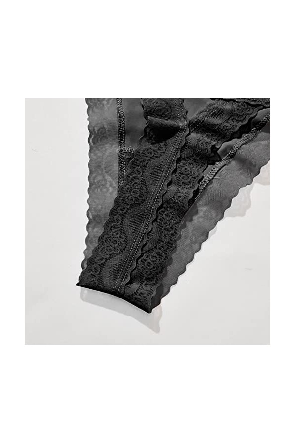 Lingerie Femme Sexy Ensemble Homme Sexy Hot y*2*k Culotte en Dentelle sous-Vêtements Culotte Bikini Solide Femmes Mémoires Cu