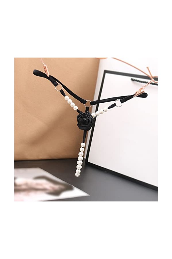 Culotte Ouverte Sexy à LEntre Jambe Thongs Ficelle Nuisette sous Vêtements Col V Profond String Femme Sexy Chic Hot Culotte 