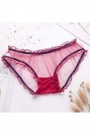 ADMAY 2023 Femme Sexy Ensemble Lingerie G-String Lingerie Dames personnalité Culotte Transparente Dentelle Sexy Maillage fémi