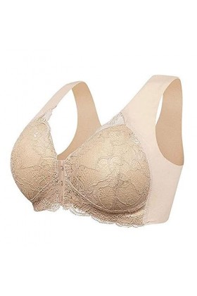 HANXIULIN Soutien-gorge multifonctionnel rembourré Crossback Sports Bra découpé Soutien-gorge sans armatures Sous-vêtements F