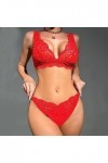 Lingerie Erothique Sexy Ensemble de Soutien-Gorge Classique Ensemble Lingerie Femme 2 Pièce Sexy Ensemble de Lingerie Pas Che
