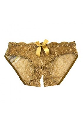 PANPANY Culottes pour Femme String Dentelle Confortables sans Couture Multicolore Culotte Multipack Taille Basse Soutien-Gorg